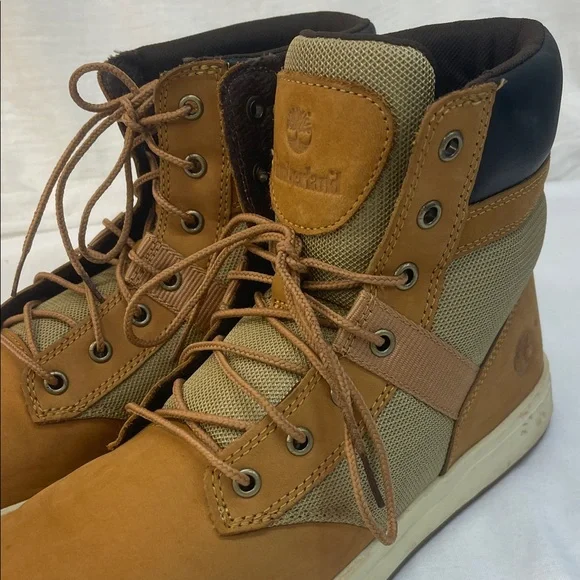 Timberland Men's Tan and Olive Boots size 10 - Picture 15 of 16